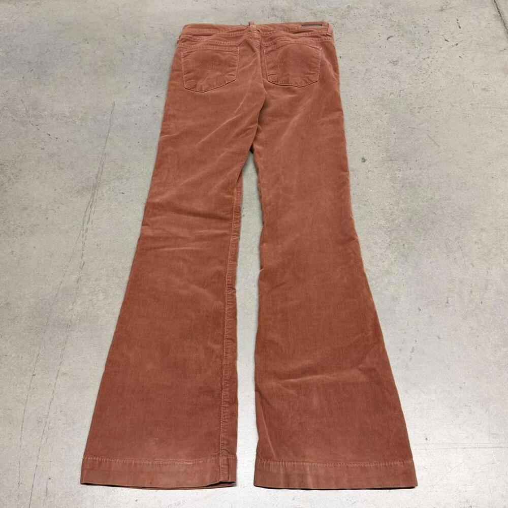 Citizens of Humanity Flare Corduroy Pants Womens 29x32 Orange Bootcut USA Made - Picture 4 of 8